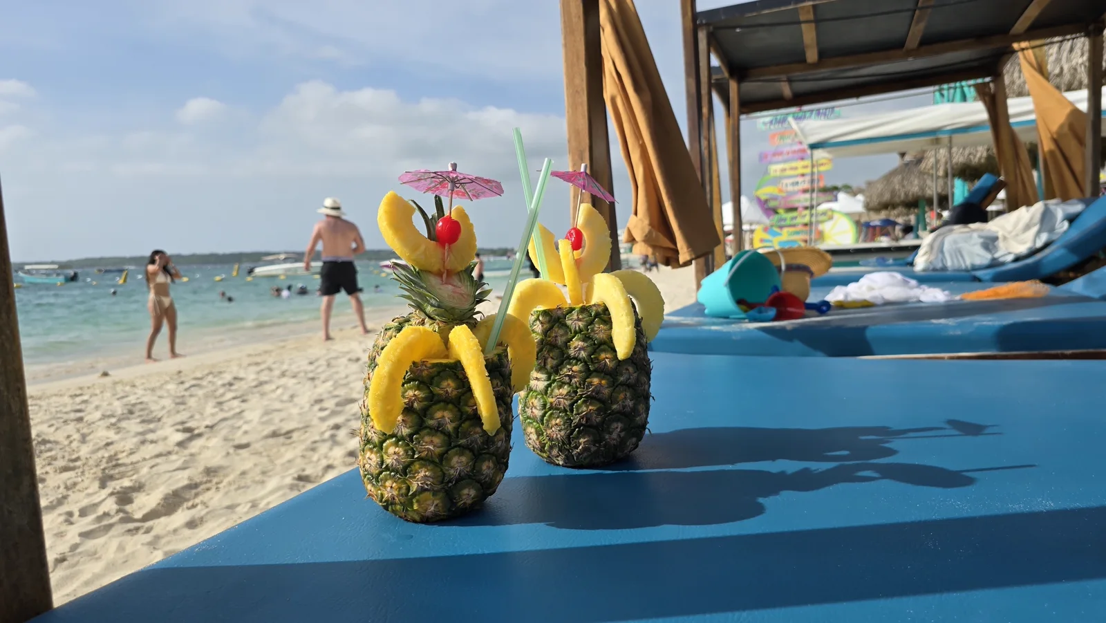 A cocktail by the sea